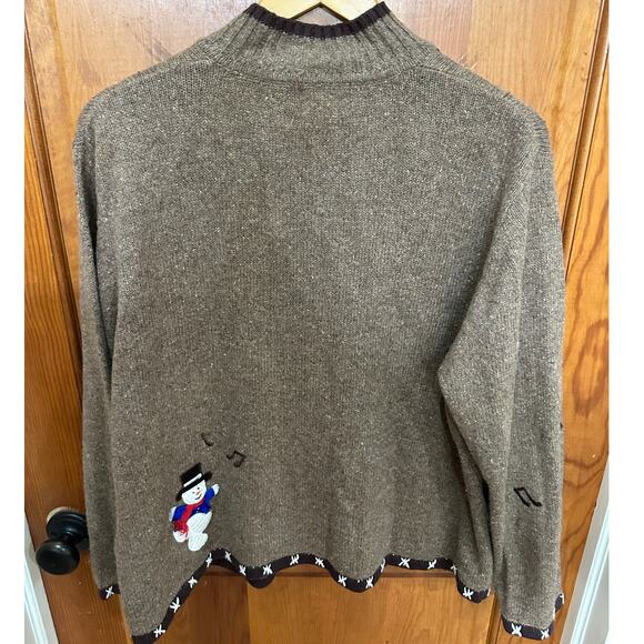 Vintage Snowman Sweater - Size XL - Picture 6 of 6